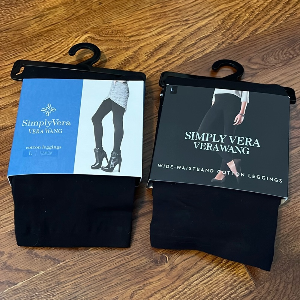 Vera Wang cotton leggings